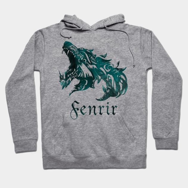 Fenrir Hoodie by Hedgeh0g